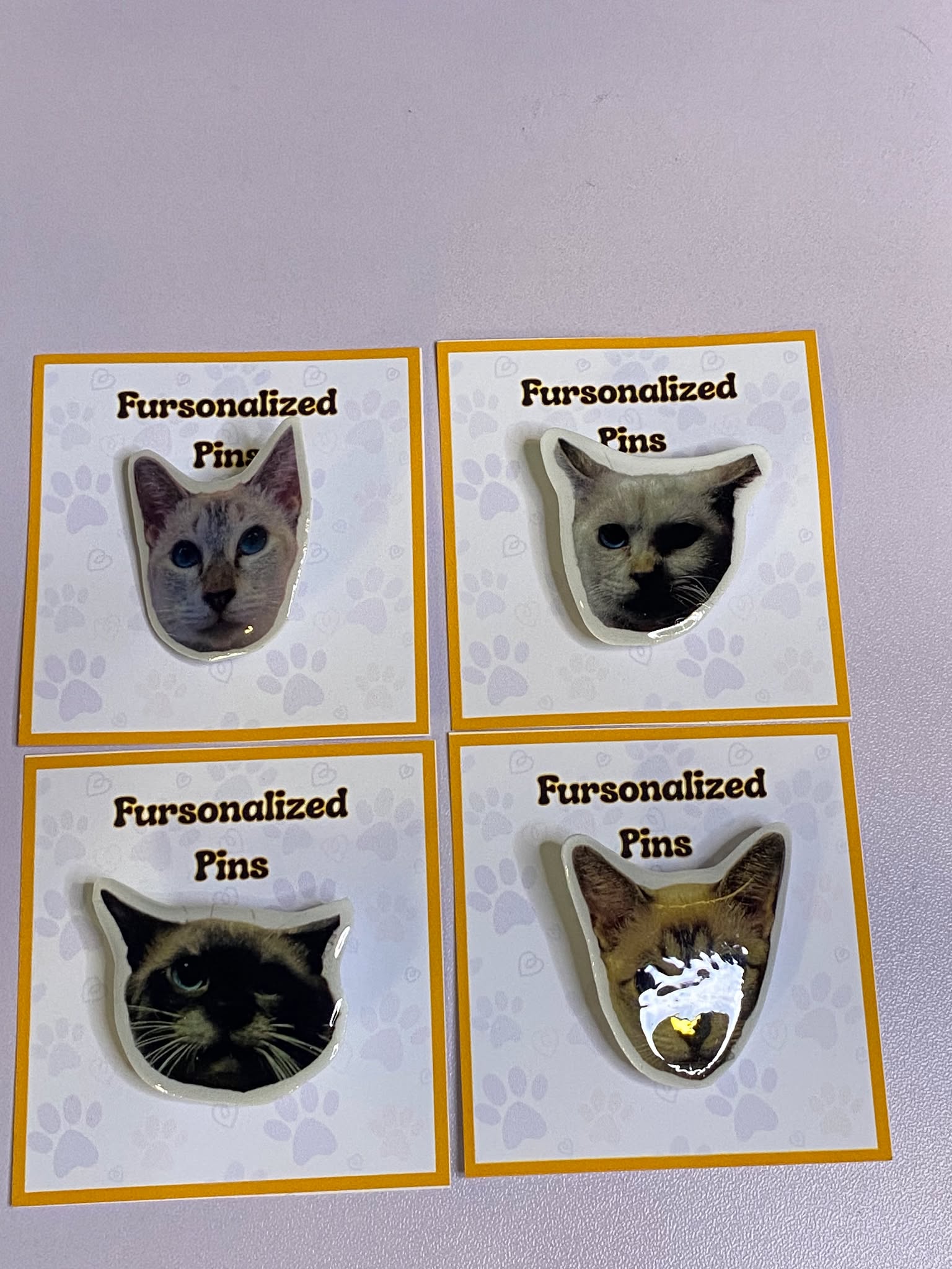 Pawtrait Pins for Hoomans 🐶 SEND US A MESSAGE FIRST BEFORE PLACING YOUR ORDER - facebook.com/artsandwords.studio